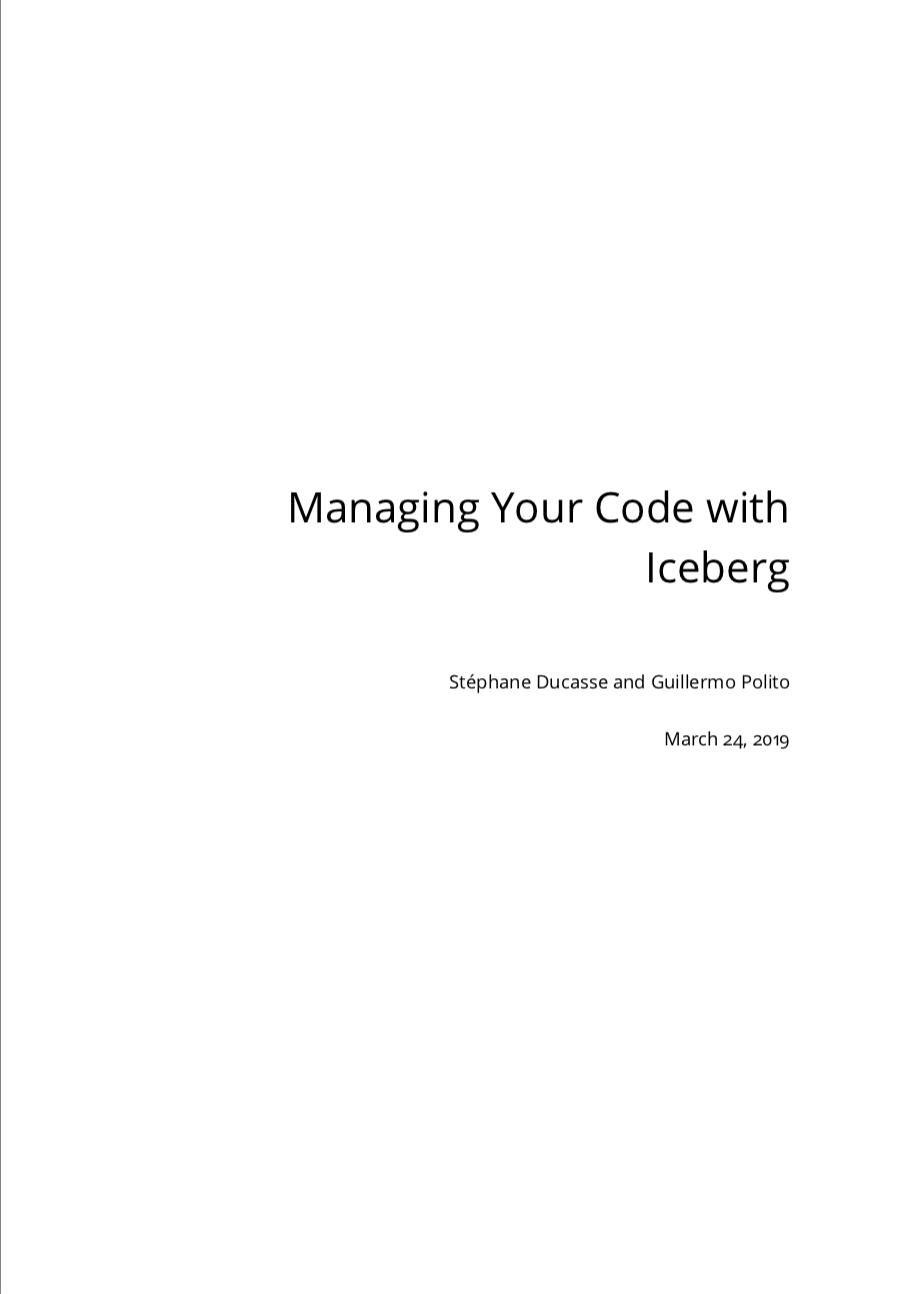 Manage your code with Git and Iceberg